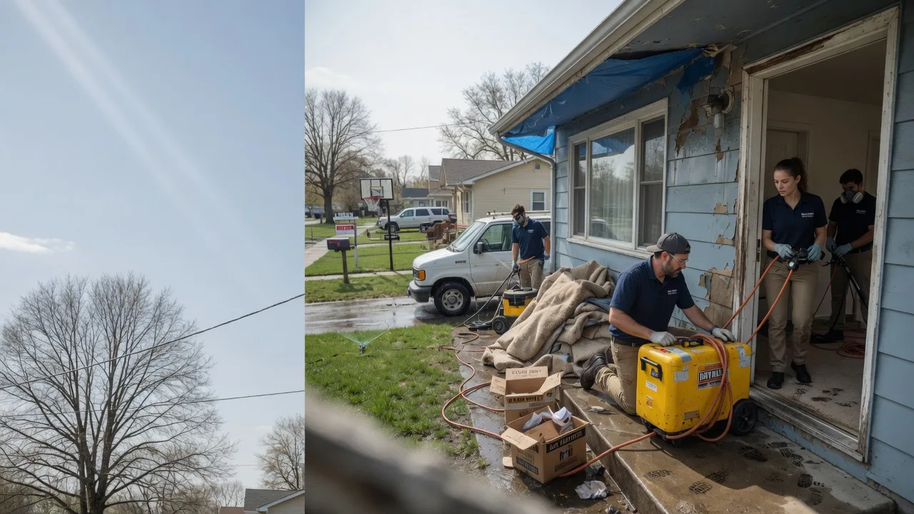 Basement Flood Cleanup in Fort Calhoun, NE near me